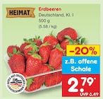 Erdbeeren von HEIMAT im aktuellen Netto Marken-Discount Prospekt