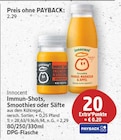 Immun-Shots, Smoothies oder Säfte von Innocent im aktuellen E center Prospekt