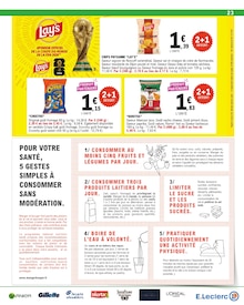 Promotion Chips dans le prospectus E.Leclerc, valable du 30/06/2026 au 11/07/2026 Promo Chips dans le catalogue E.Leclerc du moment à la page 23