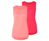 2 Sport-Tops, korallenrot, pfirsich von  im aktuellen Tchibo Prospekt für 17,99 €
