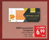 Festtagslachs Angebote von EDEKA Genussmomente bei Marktkauf Altenburg für 6,99 €