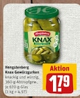 Knax Gewürzgurken im Angebot bei nahkauf in Karlsruhe Knax Gewürzgurken Angebote von Hengstenberg bei nahkauf Karlsruhe für 1,79 €