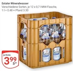 Mineralwasser im Angebot bei GLOBUS in Salzgitter Mineralwasser Angebote von Extaler bei GLOBUS Salzgitter für 3,99 €