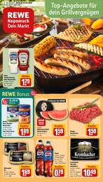 REWE Prospekt "Dein Markt" für Aachen, 24 Seiten, 04.08.2025 - 09.08.2025