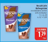 Aktuelles Latte Kaffeegetränk Angebot bei Marktkauf in Leipzig ab 1,29 €
