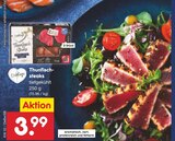Thunfischsteaks im Angebot bei Netto Marken-Discount in Aschaffenburg Thunfischsteaks Angebote von Lieblings bei Netto Marken-Discount Aschaffenburg für 3,99 €