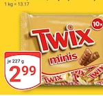 Minis im Angebot bei GLOBUS in Salzgitter Minis Angebote von Twix bei GLOBUS Salzgitter für 2,99 €