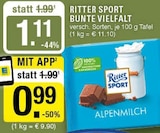 Bunte Vielfalt Angebote von Ritter Sport bei EDEKA Haltern am See für 0,99 €