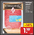 Geflügelsalami im Angebot bei Netto Marken-Discount in Neu-Ulm Geflügelsalami Angebote bei Netto Marken-Discount Neu-Ulm für 1,19 €