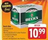 Aktuelle Becks Angebote bei E center in Dresden Aktuelles Bier Angebot bei E center in Dresden ab 10,99 €