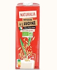 Boisson à l’avoine sans sucres ajoutés - NATURALIA - Naturalia Boisson à l’avoine sans sucres ajoutés - NATURALIA à 1,99 € dans le catalogue Naturalia
