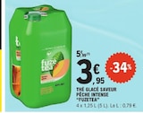 Thé glacé saveur pêche intense - Fuzetea à 3,95 € dans le catalogue E.Leclerc