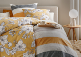 Aktuelles Biber-Bettwäsche 'Golden Garden' Angebot bei Möbel Kraft in Halle (Saale) ab 15,00 €