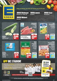 EDEKA Prospekt "Wir lieben Lebensmittel!", 8 Seiten, 15.09.2025 - 15.09.2025 Aktueller EDEKA Prospekt, "Wir lieben Lebensmittel!", mit Angeboten der Woche, gültig von 15.09.2025 bis 15.09.2025