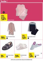 Pyjama Femme Angebote im Prospekt "VENEZ GOÛTER AU MEILLEUR POUR DE BON !" von Carrefour auf Seite 74
