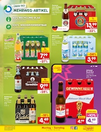Netto Marken-Discount Mineralwasser im Prospekt 