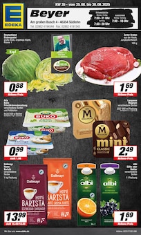 Aktueller EDEKA Prospekt "Aktuelle Angebote" Seite 1 von 16 Seiten für Südlohn