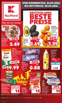 Sonnenblumenöl im aktuellen Kaufland Prospekt (Köln) Sonnenblumenöl im Kaufland Prospekt "Hier bin ich richtig" mit 82 Seiten (Köln)