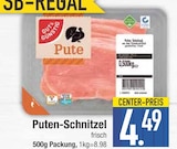 Puten-Schnitzel von GUT&GÜNSTIG für 4,49 € bei EDEKA im Angebot Puten-Schnitzel von GUT&GÜNSTIG im aktuellen EDEKA Prospekt