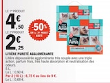 Litière pureté agglomérante - Tous mes amis dans le catalogue E.Leclerc