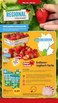 Erdbeeren im aktuellen Penny Prospekt (Stuttgart) Erdbeeren im Penny Prospekt "Wer günstig will, muss Penny." mit 44 Seiten (Stuttgart)