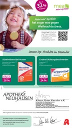 mea - meine apotheke Prospekt für Neuhausen: "Unsere Dezember-Angebote", 4 Seiten, 01.12.2025 - 31.12.2025