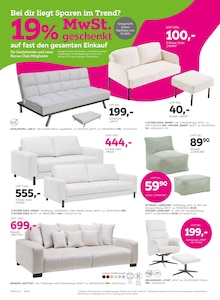 Sitzsack im mömax Prospekt "19% MwSt. geschenkt - auf fast den gesamten Einkauf" mit 12 Seiten (Mannheim)