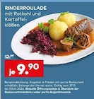 Rinderroulade mit Rotkohl und Kartoffelklößen im Angebot bei porta Möbel in Solingen Rinderroulade mit Rotkohl und Kartoffelklößen Angebote bei porta Möbel Solingen für 9,90 €