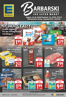 Aktueller EDEKA Prospekt "Aktuelle Angebote" Seite 1 von 24 Seiten für Meerbusch
