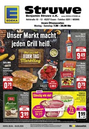 EDEKA Prospekt für Essen: "Aktuelle Angebote", 24 Seiten, 29.04.2024 - 04.05.2024