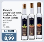 Williams-Christ-Birnen-Schnaps Angebote von Dolomiti bei aktiv & irma Oldenburg für 8,99 €
