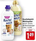 Weichspüler Sanft & Mild Angebote von Kuschelweich bei EDEKA Lahr für 1,49 €