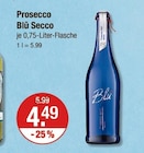 Prosecco Angebote von Blû Secco bei V-Markt München für 4,49 €