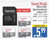 Micro-SD-Speicherkarte Class 10 Angebote von SanDisk bei EDEKA Augsburg für 5,99 €