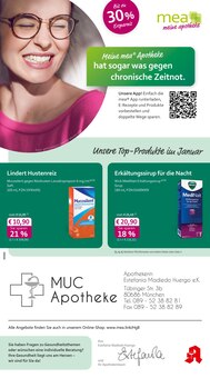 Aktueller mea - meine apotheke Prospekt für München mit  Seiten