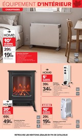 Promos Radiateur Bain D'huile dans le catalogue "JARDIN" de Carrefour Radiateur Bain D'huile en promo dans le catalogue Carrefour à la page 14