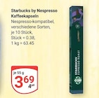Kaffeekapseln von Starbucks by Nespresso für 3,69 € bei GLOBUS im Angebot Kaffeekapseln von Starbucks by Nespresso im aktuellen GLOBUS Prospekt