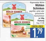 Mühlen Schinken von Rügenwalder Mühle im aktuellen EDEKA Prospekt für 1,79 €