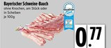 Bayerischer Schweine-Bauch Angebote von Qualität aus Bayern bei E xpress Kaufbeuren für 0,77 €