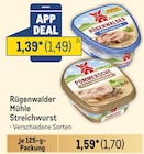 Mühle Streichwurst von Rügenwalder im aktuellen Metro Prospekt für 1,49 €