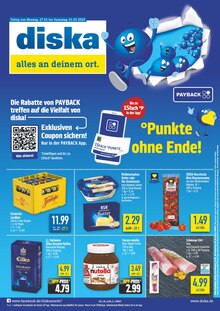 Butter im diska Prospekt "Alles günstig. Alles da. Alles an Deinem Ort." mit 12 Seiten (Erlangen)