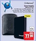 Externe Festplatte Memory Drive im Angebot bei Marktkauf in Schwabach Externe Festplatte Memory Drive Angebote von Intenso bei Marktkauf Schwabach für 77,00 €