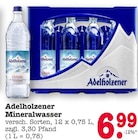 Aktuelles Mineralwasser Angebot bei E center in Mannheim ab 6,99 €