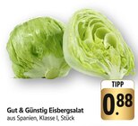 EDEKA Seelbach - Eisbergsalat Angebot im Prospekt Eisbergsalat bei EDEKA im Seelbach Prospekt für 0,88 €