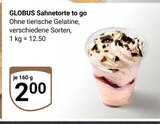 Sahnetorte to go im Angebot bei GLOBUS in Amberg Sahnetorte to go Angebote von GLOBUS bei GLOBUS Amberg für 2,00 €