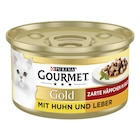 Aktuelles GOURMET Gold Zarte Häppchen in Sauce mit Huhn & Leber 85 g Angebot bei Zookauf in Hannover ab 0,49 €
