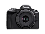 EOS R50 Kit Spiegellose Systemkameras mit Objektiv 18-45 mm, 7,5 cm Display, WLAN von CANON im aktuellen MediaMarkt Saturn Prospekt für 649,00 €