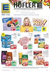 E center Supermarkt Prospekt der aktuellen Woche mit 40 Seiten, gültig von 14.09.2026 bis 19.09.2026, in Spalt und Umgebung Aktueller E center Supermarkt Prospekt in Spalt und Umgebung, "Wir lieben Lebensmittel!" mit 40 Seiten, 14.09.2026 - 19.09.2026