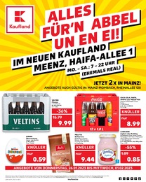 Kaufland Prospekt für Mainz mit 51 Seiten Kaufland Prospekt für Mainz: "MEHR SPAR€N MIT KAUFLAND!", 51 Seiten, 26.01.2023 - 01.02.2023