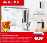 Sensor-Waschtischarmatur von LIVARNO home im aktuellen Lidl Prospekt